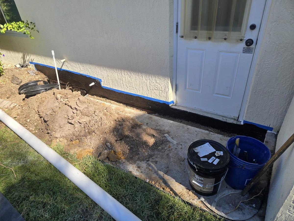 Custom yard drainage solution