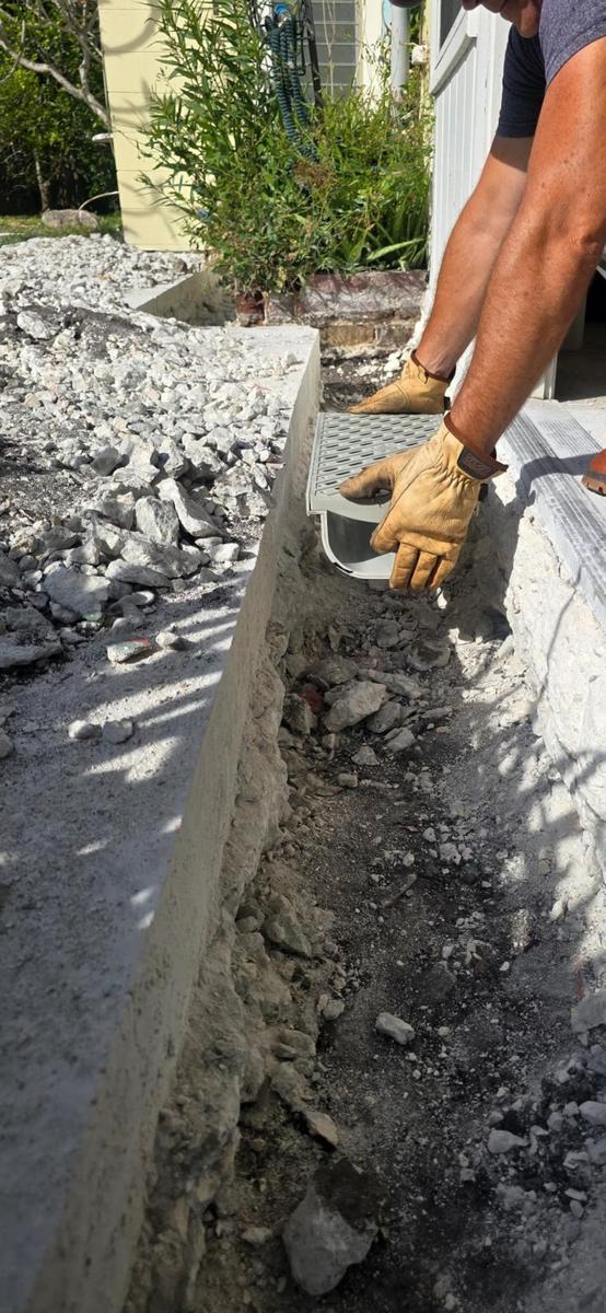 Downspout drainage St. Petersburg FL