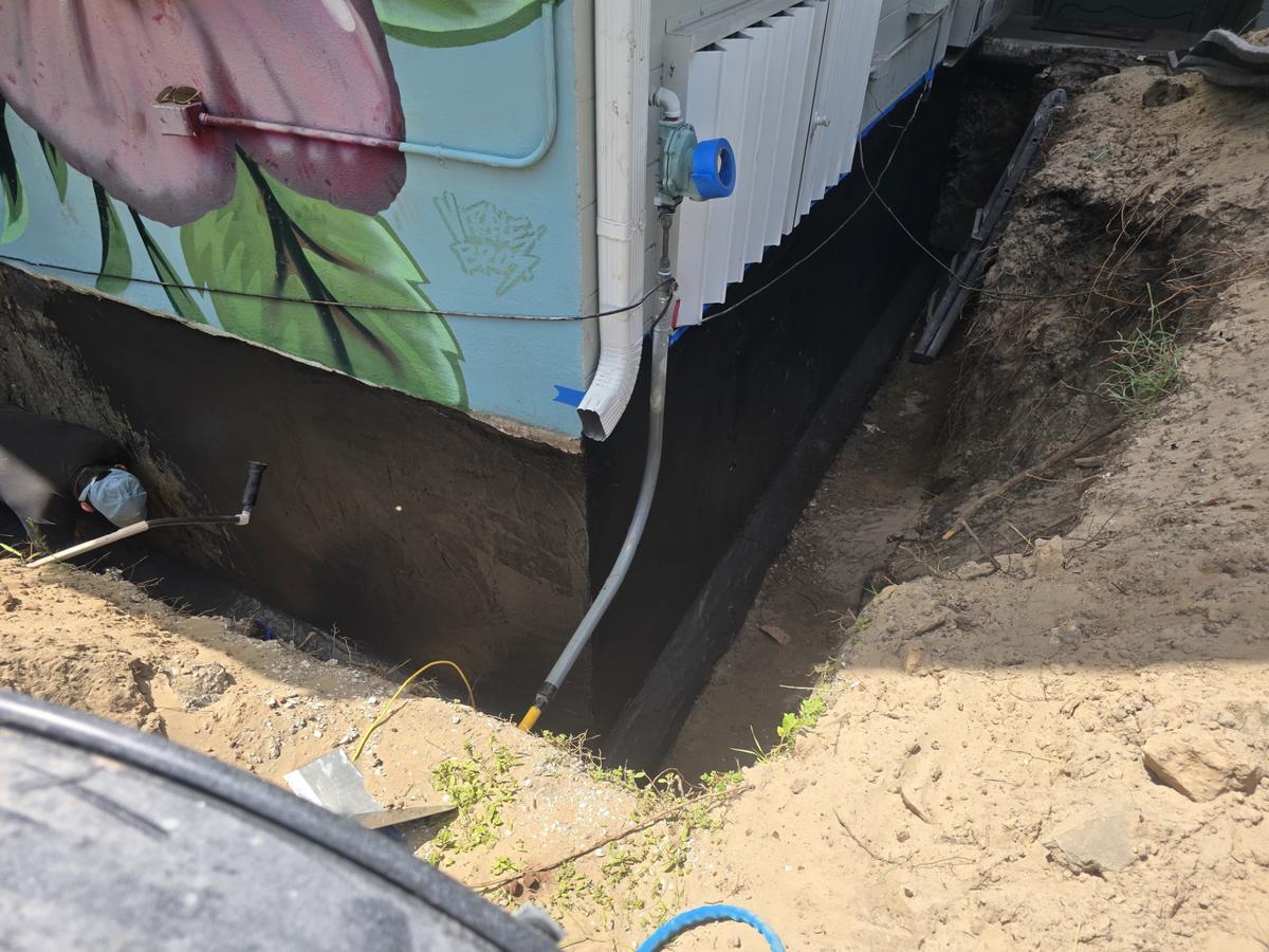 Drainage project Tampa Bay