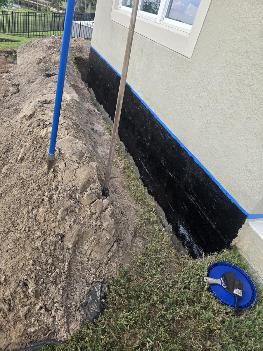 Professional drainage installation by Home Waterproofing and Drainage Solutions